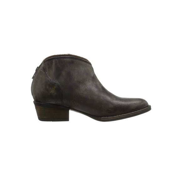 Very Volatile Sofia Leather Ankle Boot in Grey - Picture 2 of 6